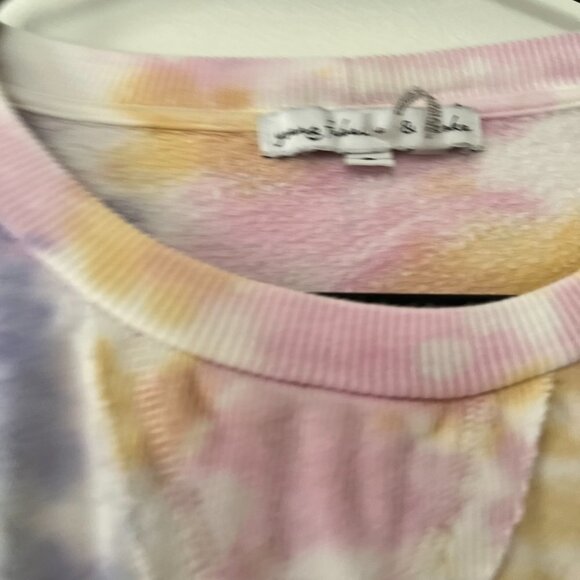 Young Fabulous and Broke Sweatshirt Juliette Pastel Tie-Die - Picture 5 of 12